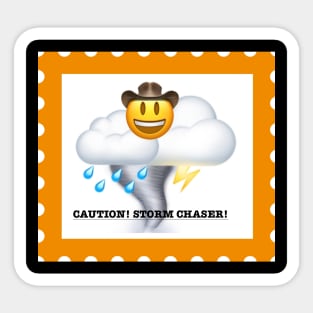 Storm Chasing Sticker